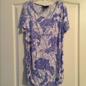 Dana Buchman Tropical Shirt Sleeve Shirt